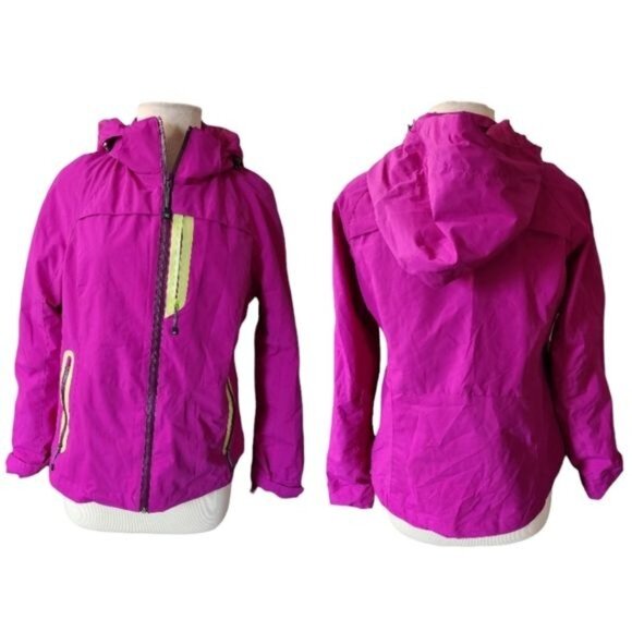 Xersion Jackets & Blazers - Xersion Performance Wear Medium Purple Green Active Jacket